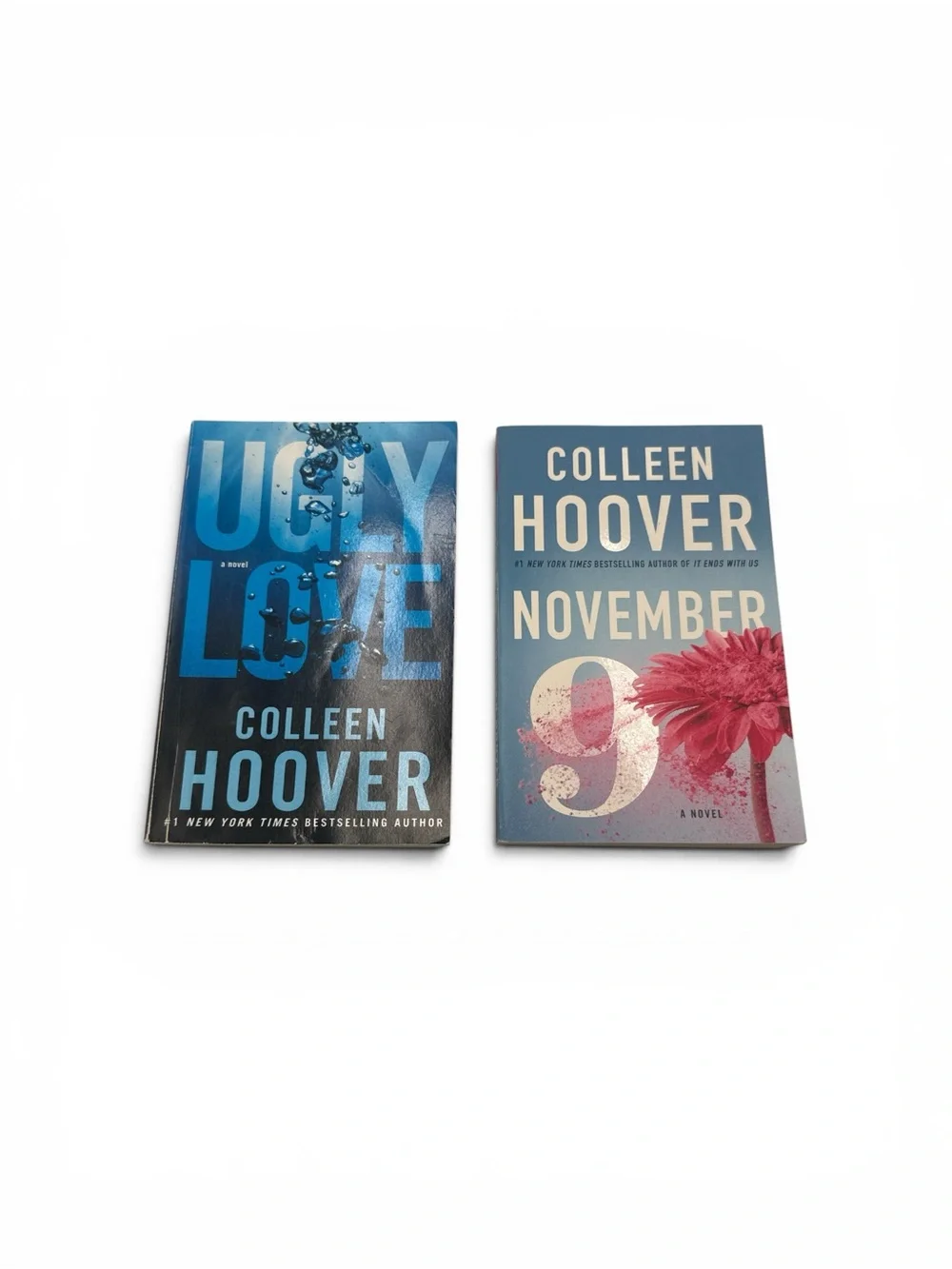 Colleen Hoover Novel Lot – November 9 & Ugly Love Softcover Books